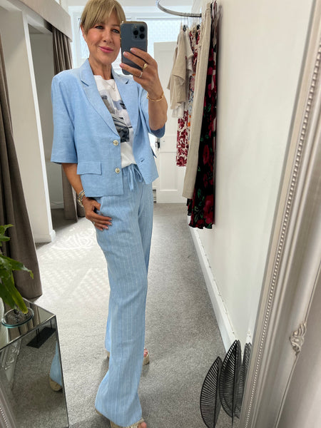4915 Claudette Linen Trouser