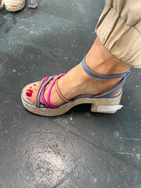 Marela Strappy Block  Heel Sandal