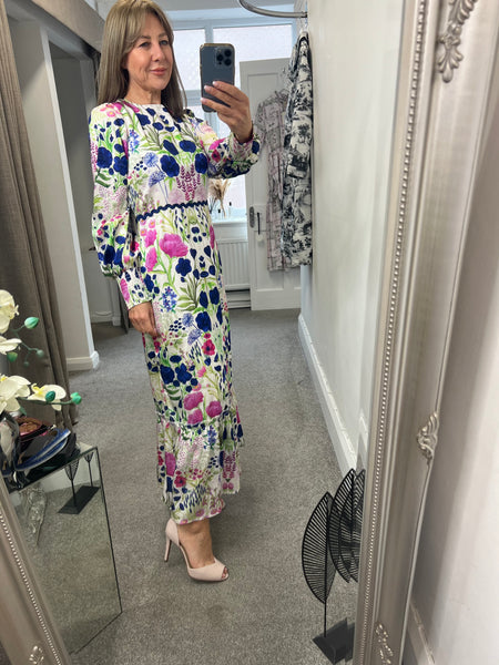 Caroline Poppy Dress