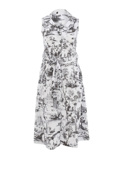 26112 Toile Circle Dress