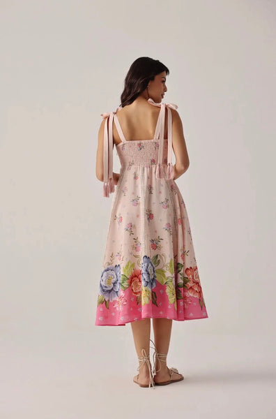 Nora Midi Dress Bloom