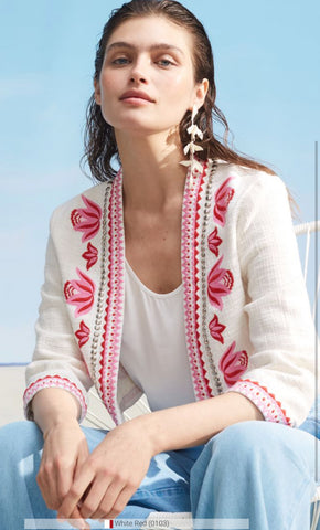 93587 White Bolero