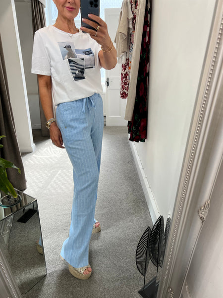 4915 Claudette Linen Trouser