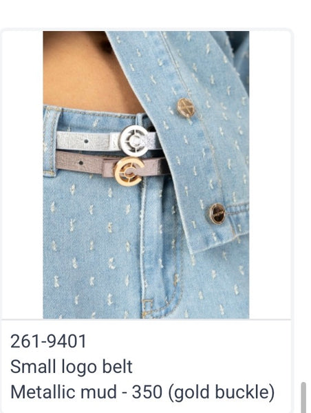 261 9401 Metalic Mud or Silver Belt