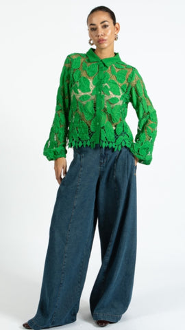 254 1417 Lace Shirt