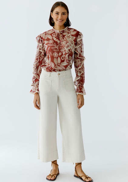 97480 Wide Cream Jean