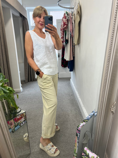 4916 Conny Linen Trouser