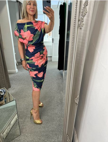 Oxygen Floral Dress