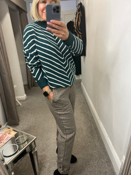 40385 Checked Trousers