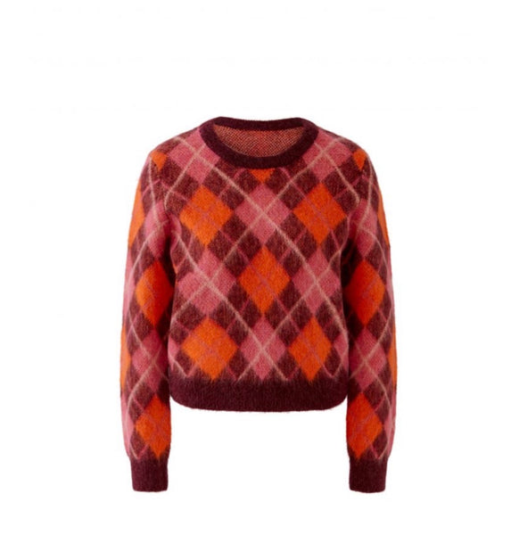 99849 Harlequin Bright Sweater