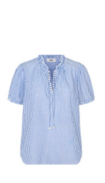 Slone Pinstripe Blouse