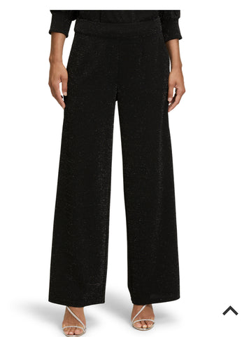 6043 Wide Black Trouser