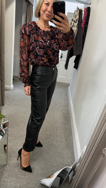 5079 Caitlina faux Leather