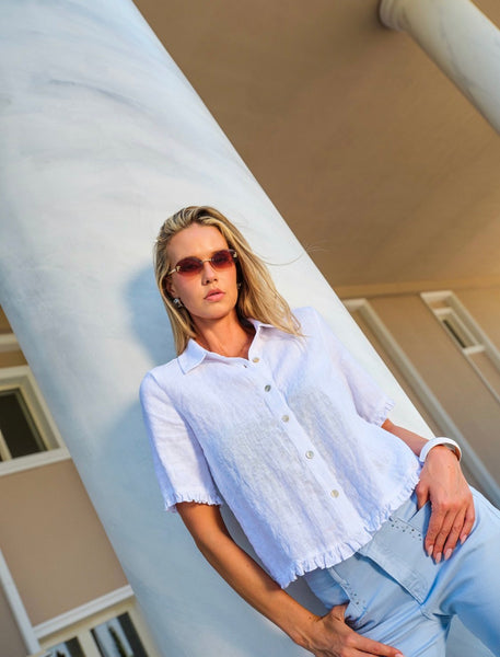 26221 Linen Blouse