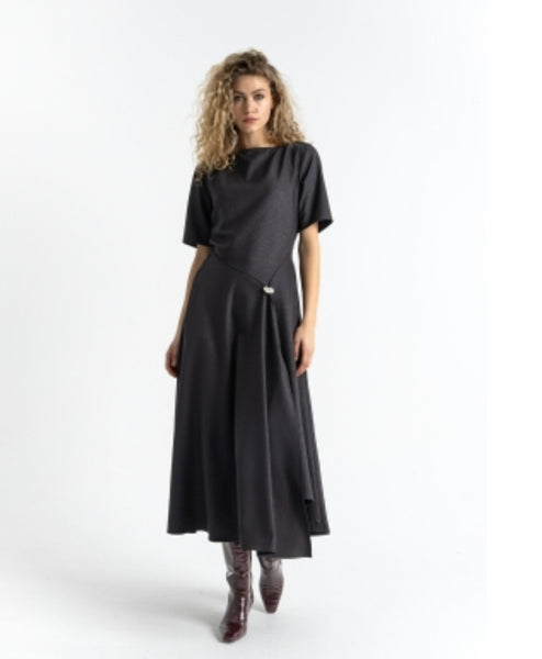 255 5506 Draped Dress