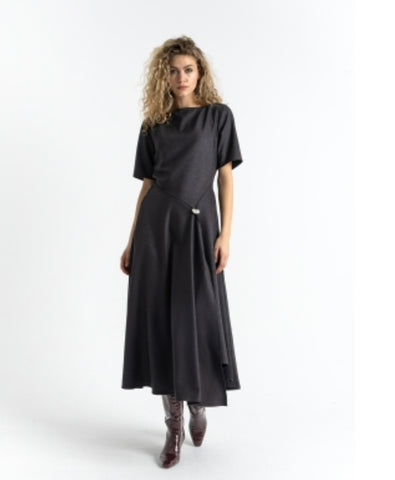 255 5506 Draped Dress