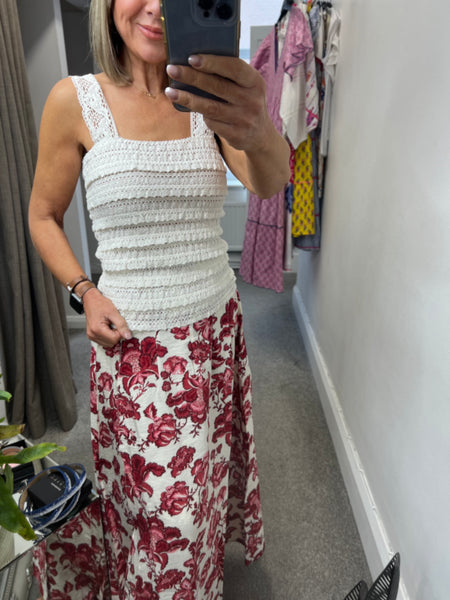 Marla Crochet Sun Top
