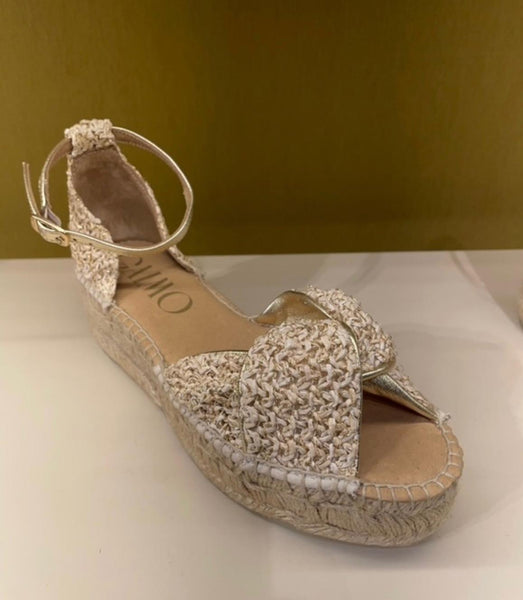 Torgos Knotted Wedge Sandal