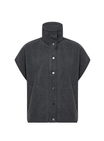 27279 Zip Gilet Grey