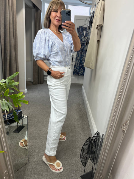 4838 Blouse Balloon Sleeve