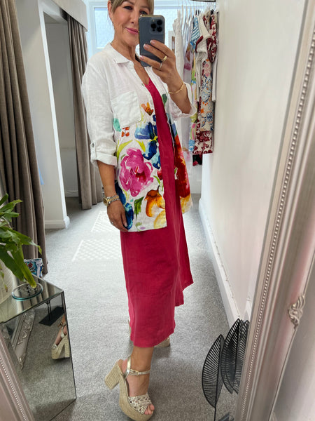 26223 Linen Dress