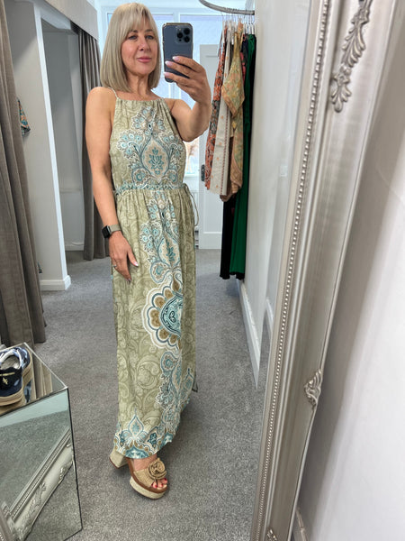 Pilku Halter Neck Dress
