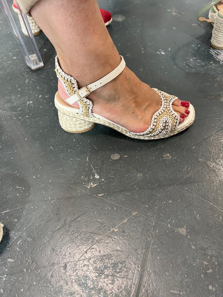 Danya Sandal Strappy Block  Heel Sandal