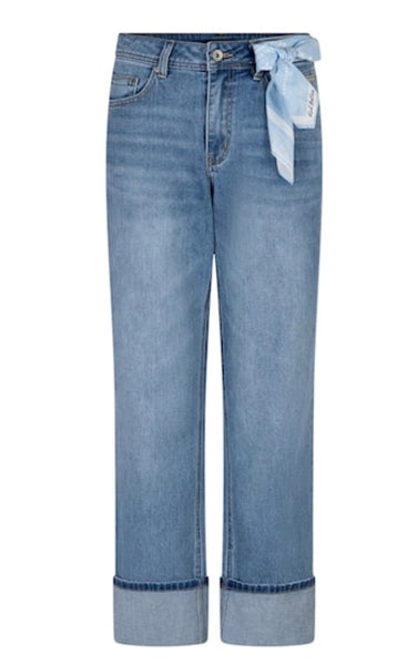 4928 Kim High Hem & Scarf