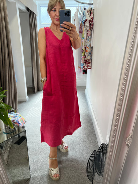 26223 Linen Dress
