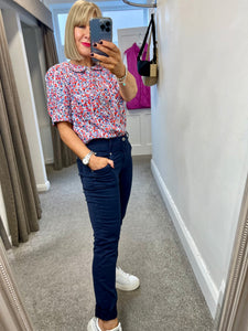 LM24125 Lily Floral Blouse