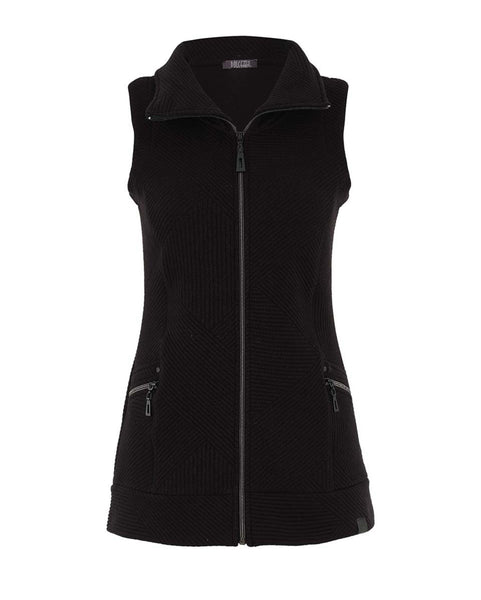 75193 Black Knit Gilet