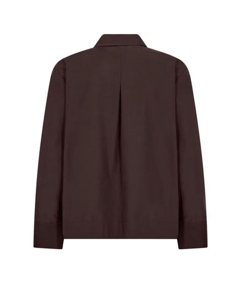 41963 Chocolate Brown Blouse