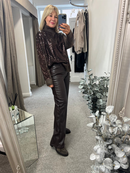 Hailey Sequin Sweater