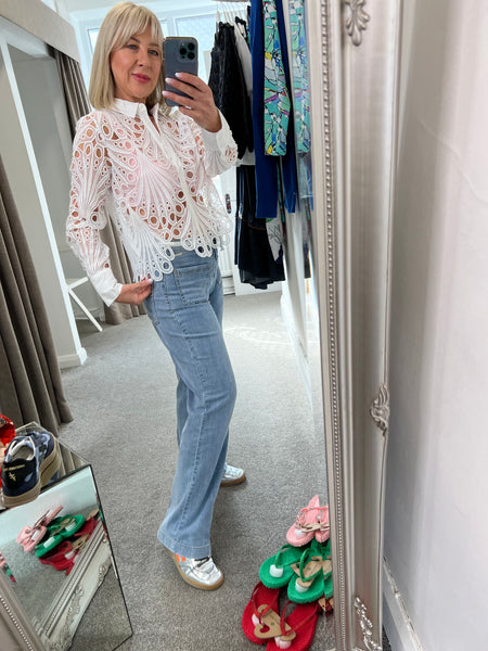 Jilianna Lace Shirt