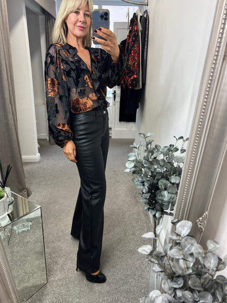 47001 Frilled Blouse