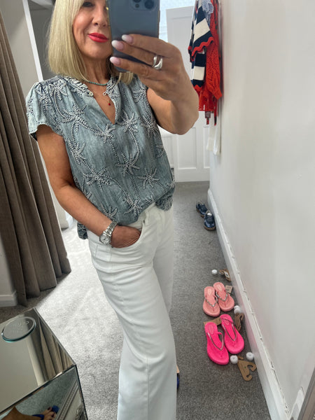 Claire Palm Tree Top