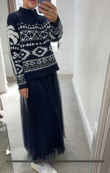 94309 Pullover Navy