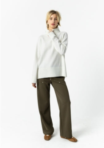 254 2418 High Neck Sweater