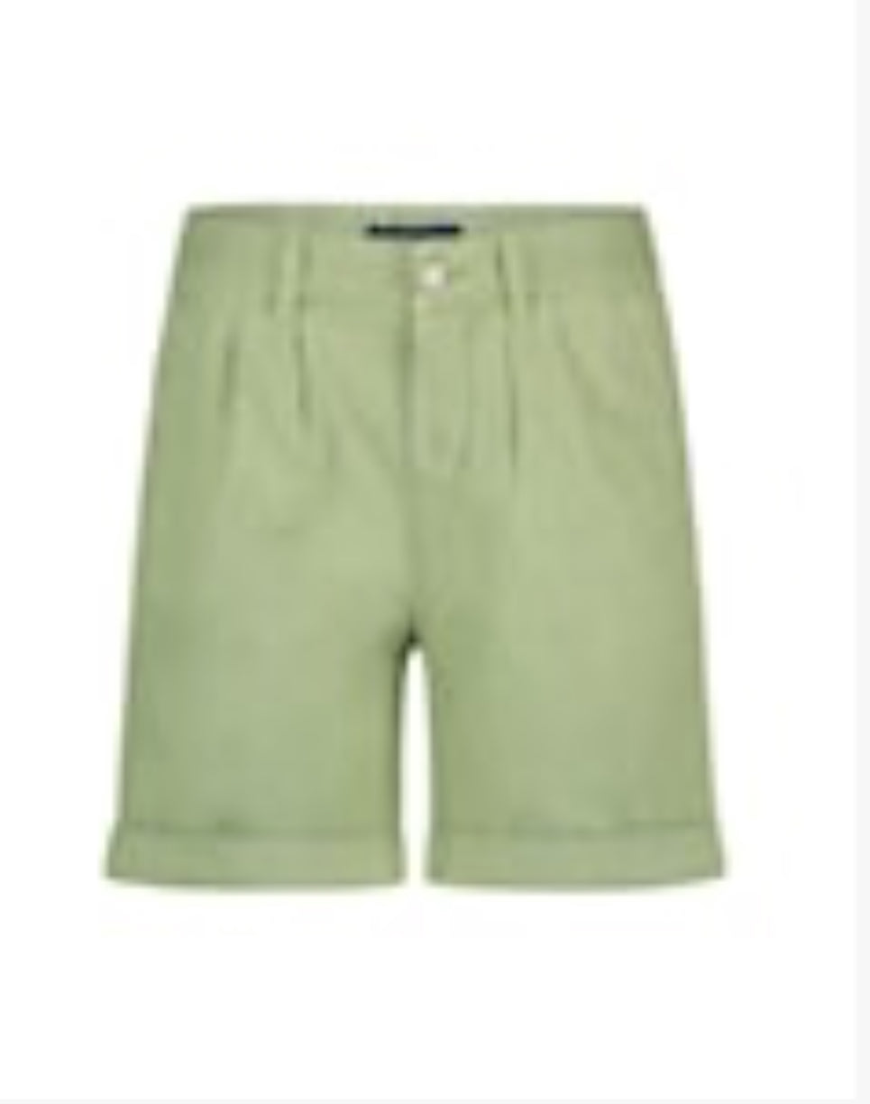 Cleo plain Linen Shorts