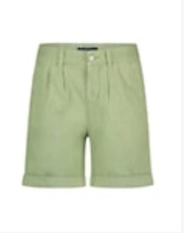 Cleo plain Linen Shorts