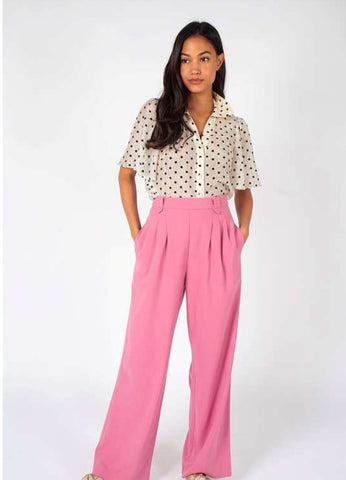 BETTY TROUSER TDF1257701 Pink Trouser